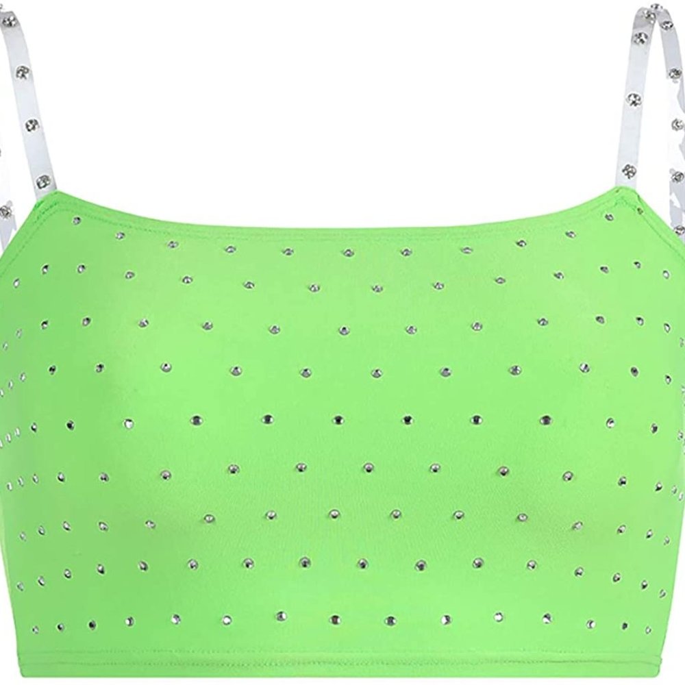 Women Tank Tops Streetwear Crop Top - Picture 3 of 4